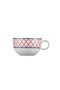 Hermia Juego de Tazas de Té de Porcelana Multicolor (12 Piezas)